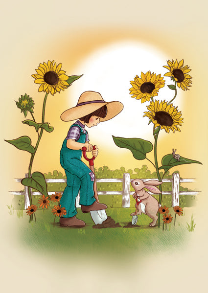 Harvesting Sunshine | Kaart Belle & Boo