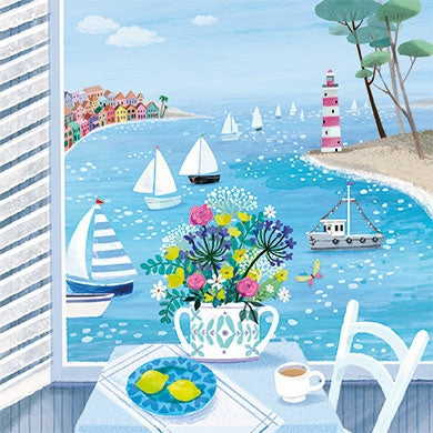 Aan zee | Kaart Mila Marquis
