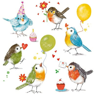 Vogels (feest) | Kaart Carola Pabst