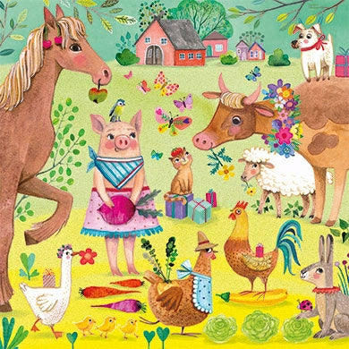 Boerderijdieren | Kaart Mila Marquis