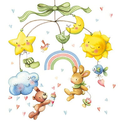 Baby mobile | Kaart Nina Chen