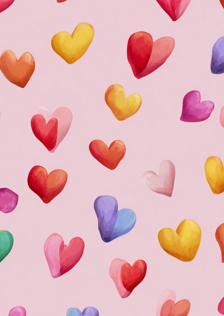 Valentijn 2026: Hearts | Kaart Fripperies