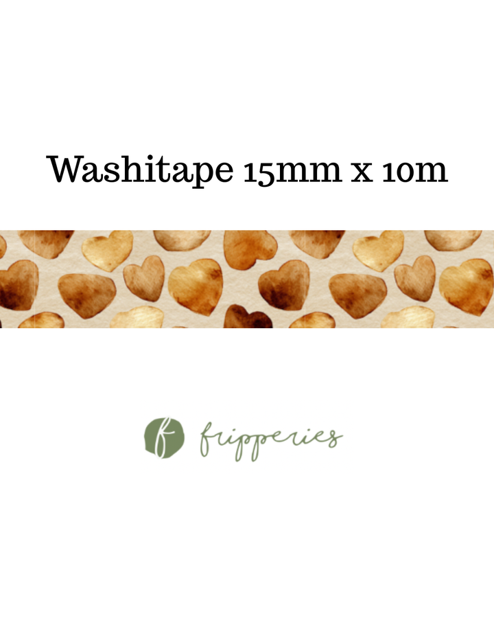Coffee Hearts | Washitape Fripperies