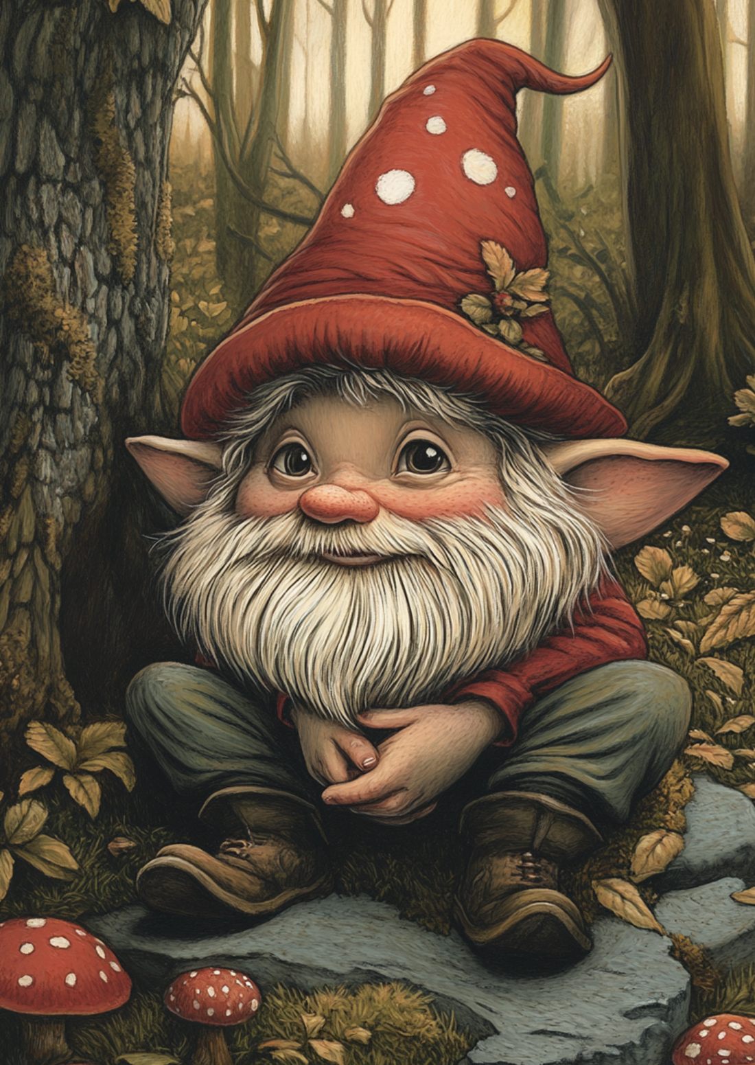 Whimsy Woodland: Forest Whispers and Gnome Smiles | Kaart Fripperies