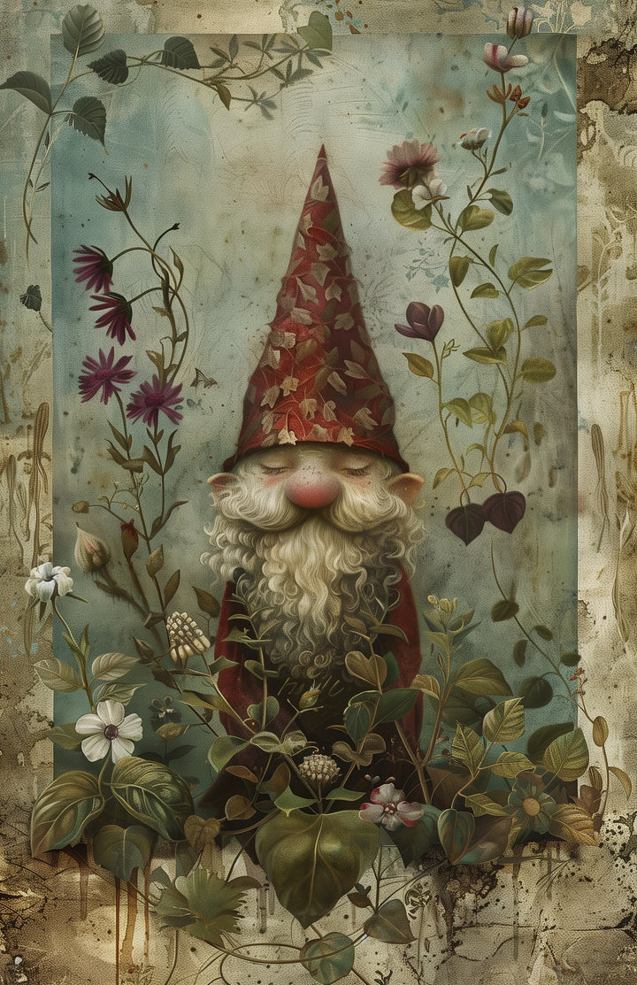 Fairytale Woodland: Gnome | Kaart Fripperies