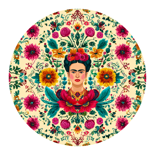 Frida Kahlo NO. 7 | Sluitstickers 10st.