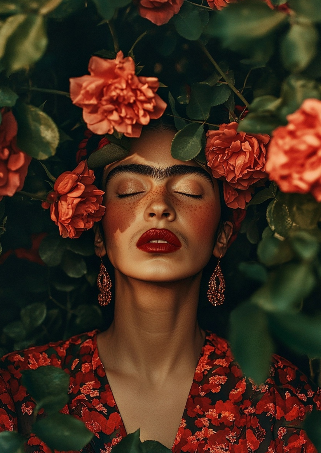 Frida Kahlo: Silent in Scarlet | Kaart Fripperies