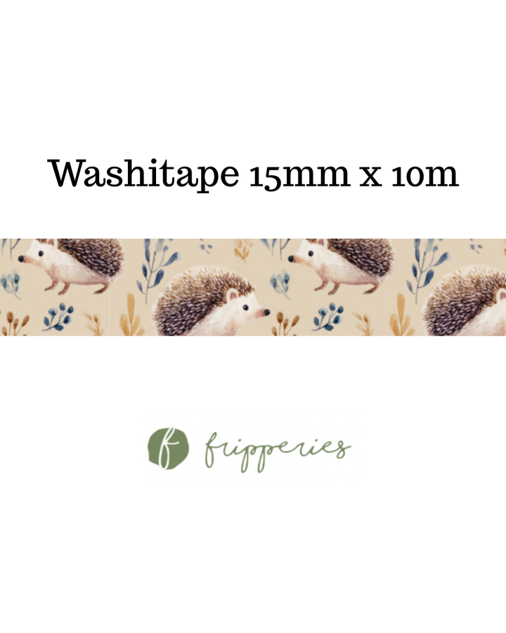 Hedgehogs | Washitape Fripperies