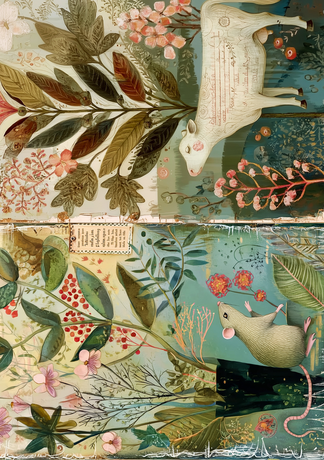 Folk Art Animals | Journal Paperpack Fripperies