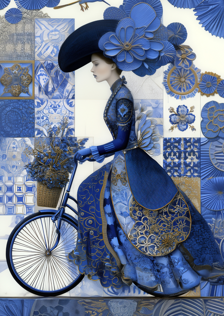 Dutch Golden Age: Cerulean Ride | Kaart Fripperies