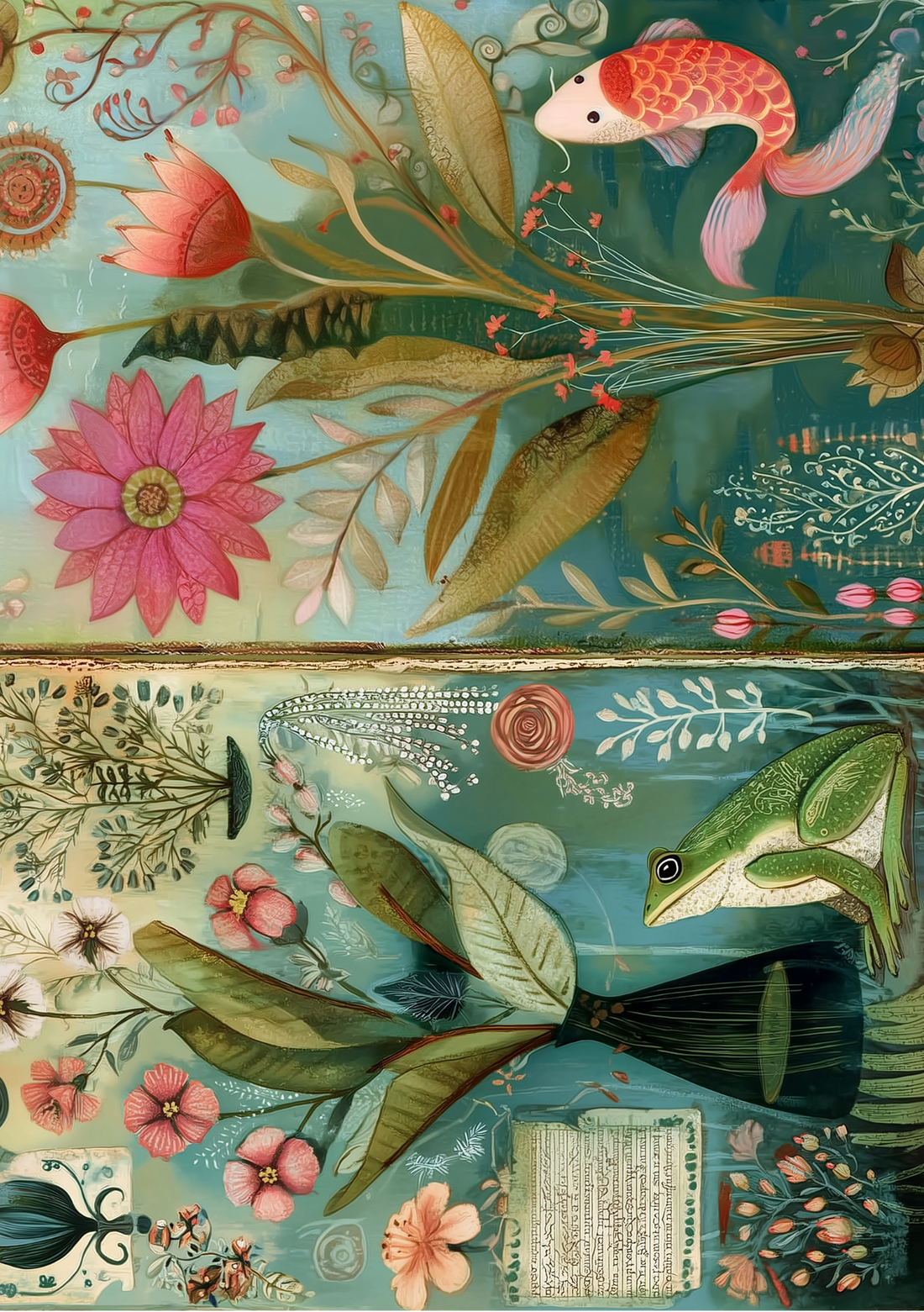 Folk Art Animals | Journal Paperpack Fripperies