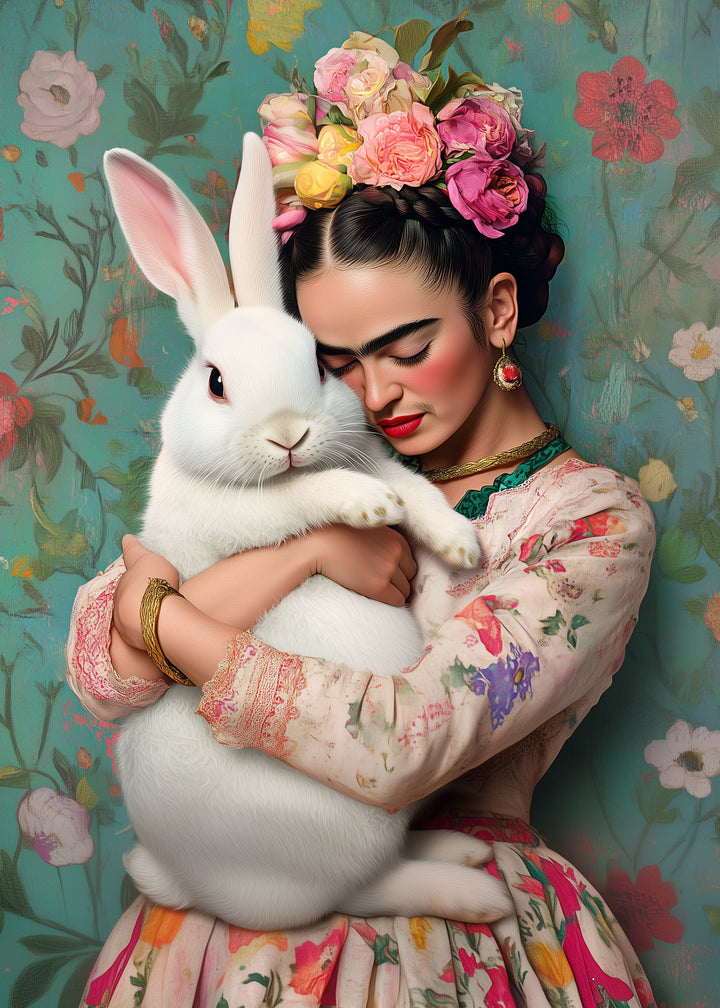 Frida Kahlo: Bunny | Kaart Fripperies