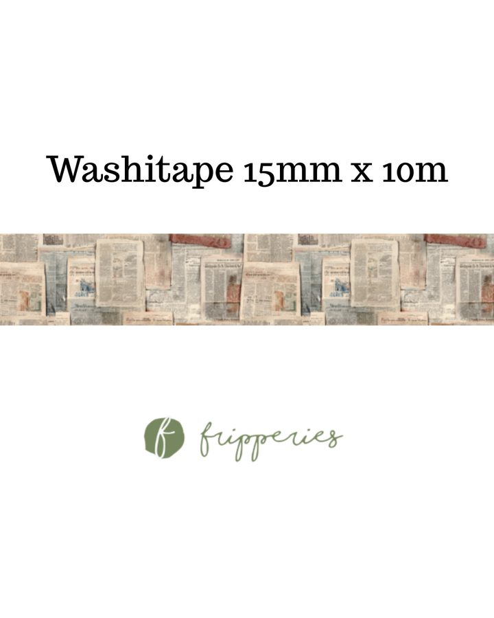 Vintage Newspaper | Washitape Fripperies