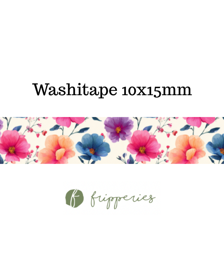 Flowers (3) | Washitape Fripperies