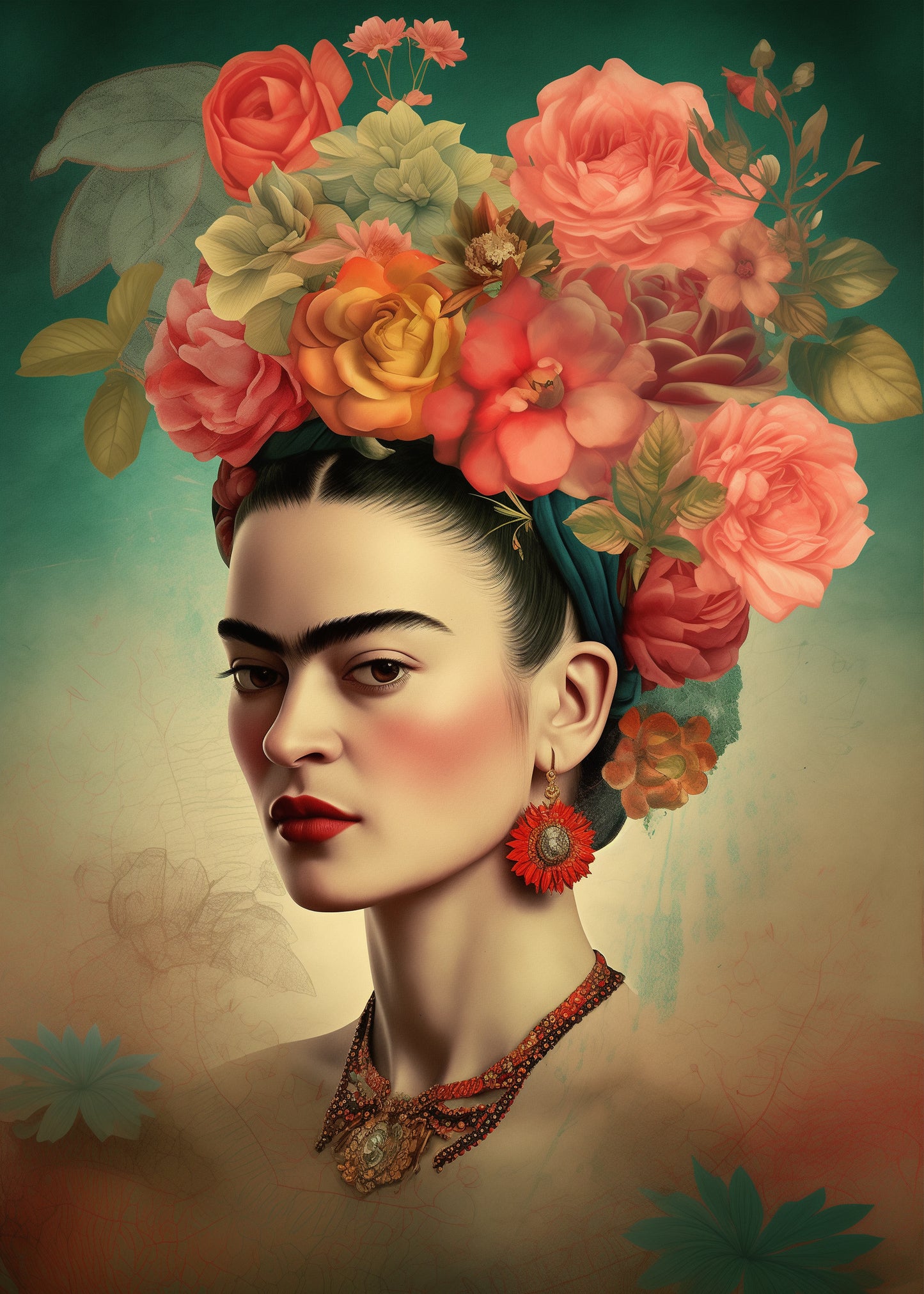 Frida Kahlo: Vintage Beauty | Kaart Fripperies