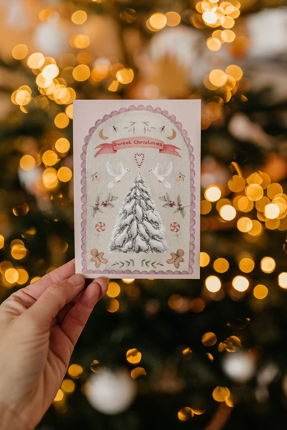 Ansichtkaart Sweet Christmas | Kaart Appeloogje