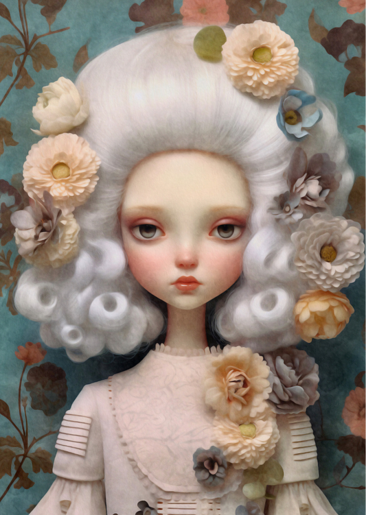 Doll Portrait: Cathy | Kaart Fripperies
