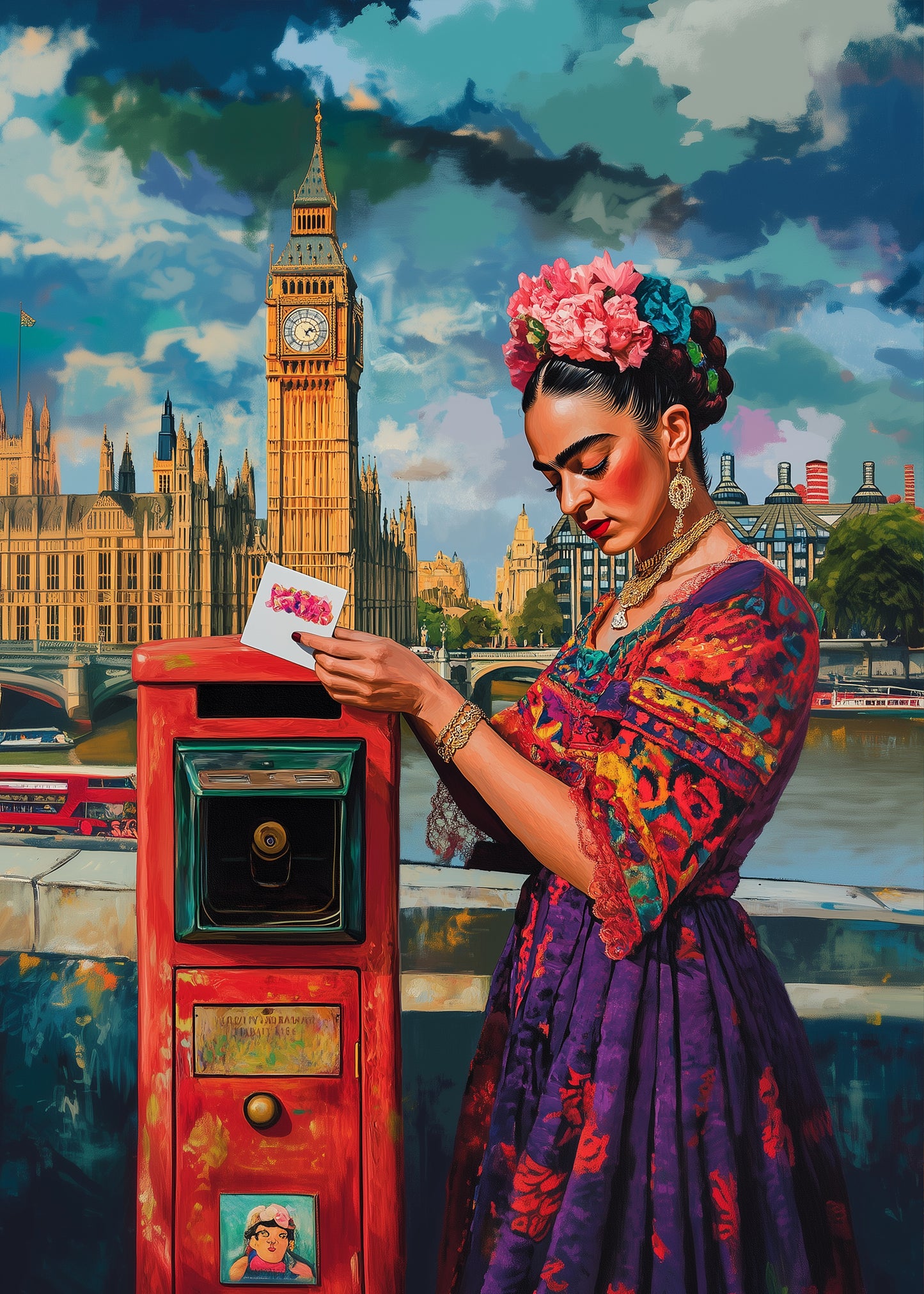 Frida Kahlo: Mailbox | Poster Fripperies