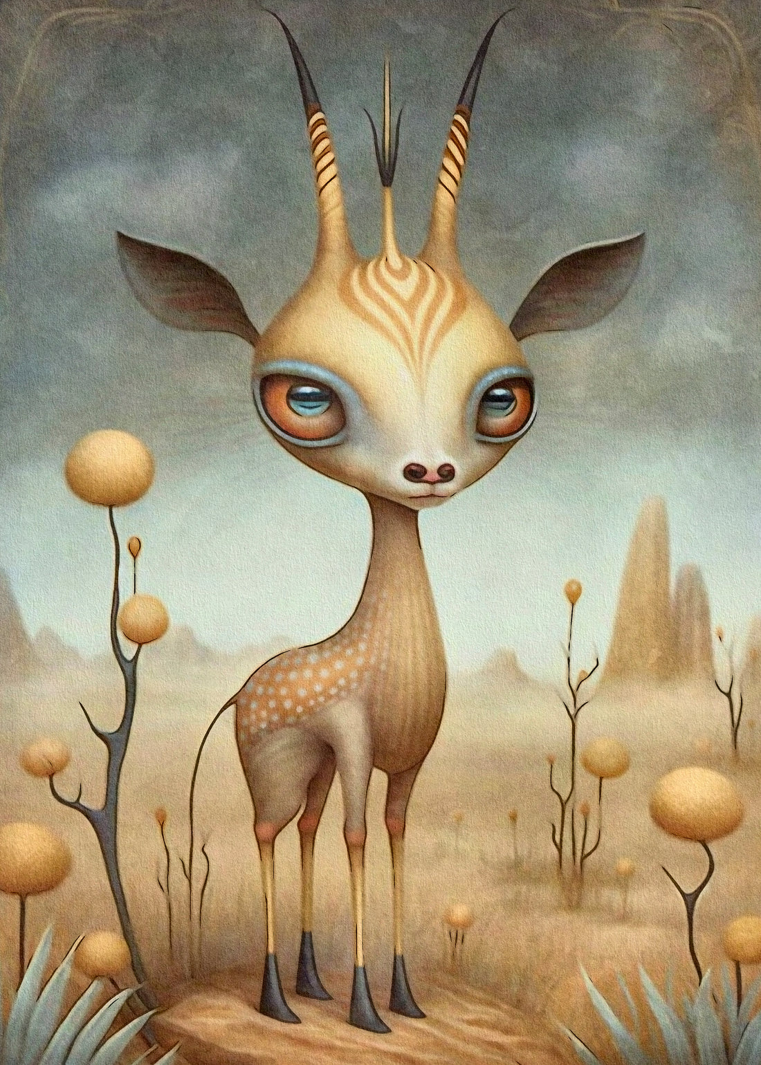 Savannentiere: Antilope | Kartenfirlefanz