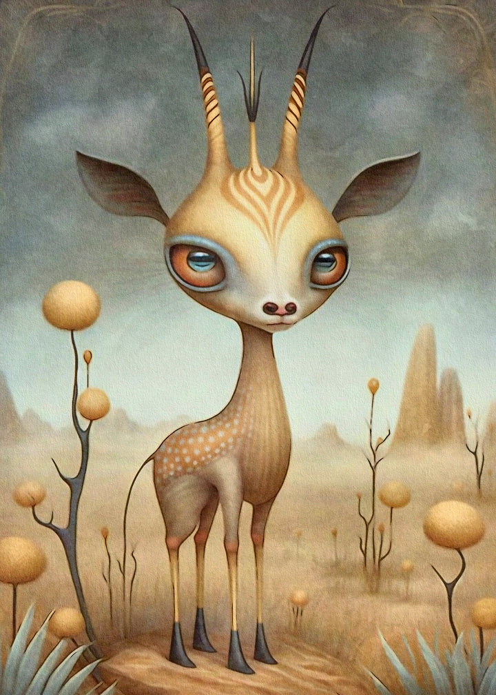 Savannentiere: Antilope | Kartenfirlefanz