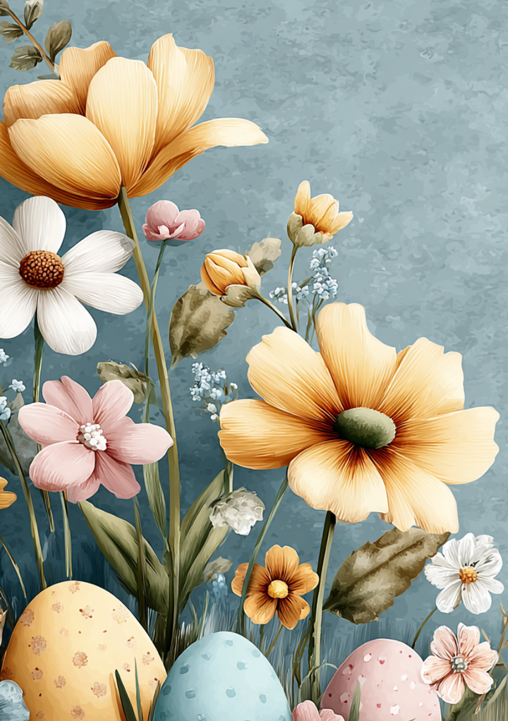 Easter Fun: Flowers |  Cadeaukaart Fripperies