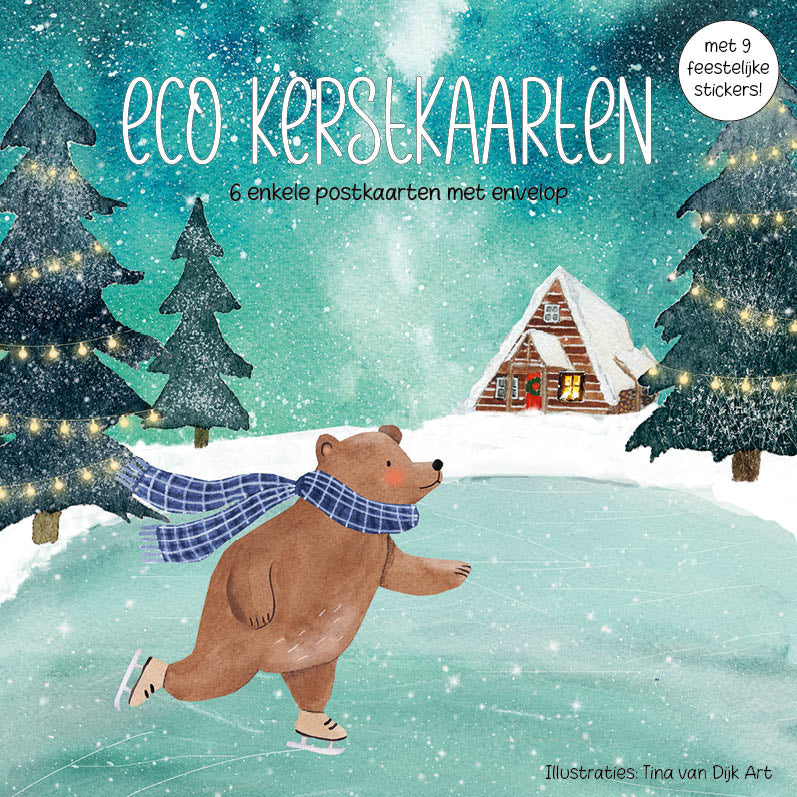 Kerstkaarten set: NR. 01 (Tina) | Kaartenbundel Zintenz