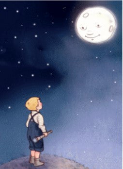 In the moon | Kaart Belle & Boo