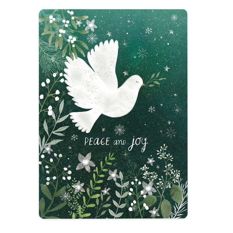 Kaart 'duif peace and joy' | Kaart The Lemonbird