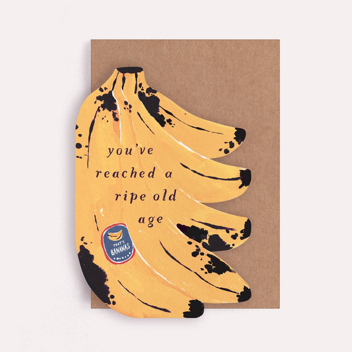 Verjaardagskaart rijpe bananen | Grappige verjaardagskaarten