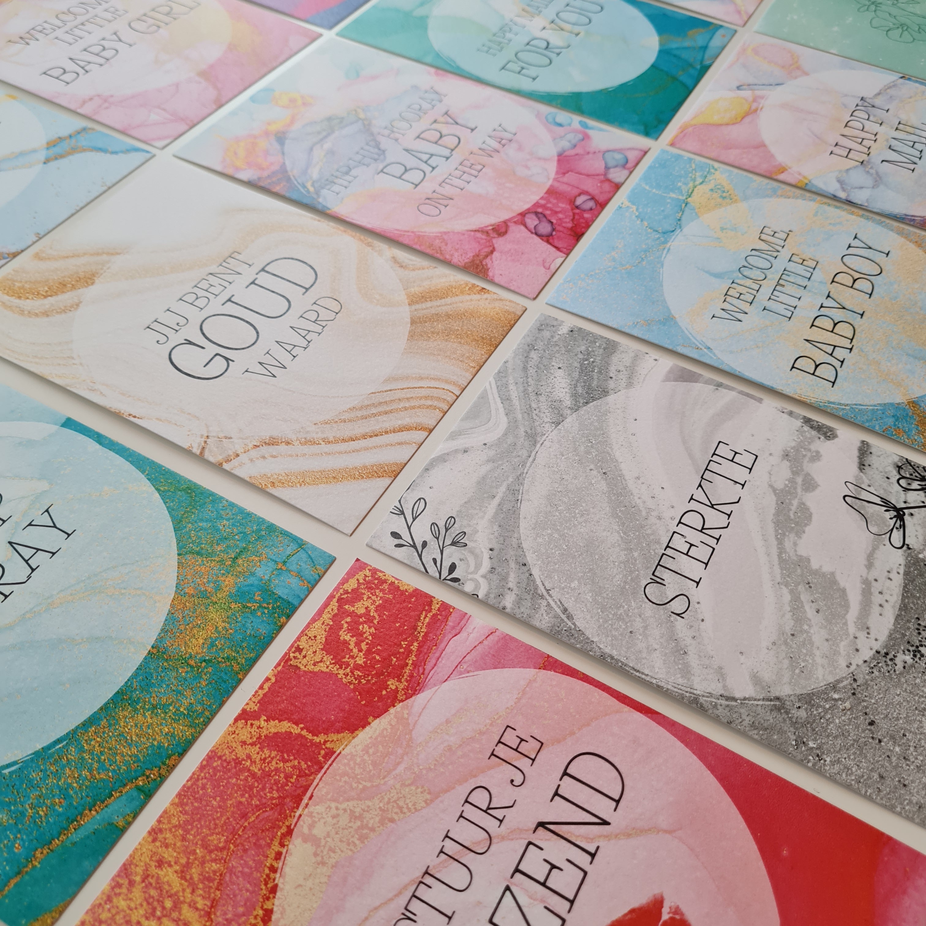 Kaartenset "Algemeen" | kaartenset Fripperies