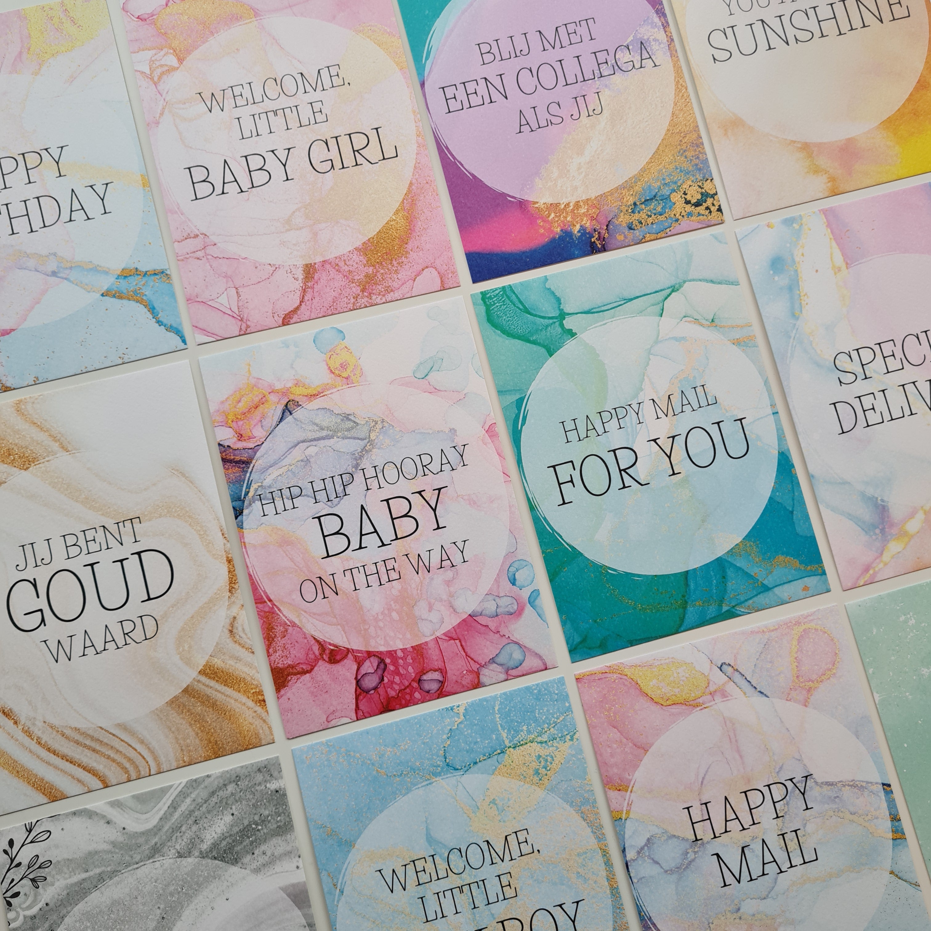 Kaartenset "Algemeen" | kaartenset Fripperies