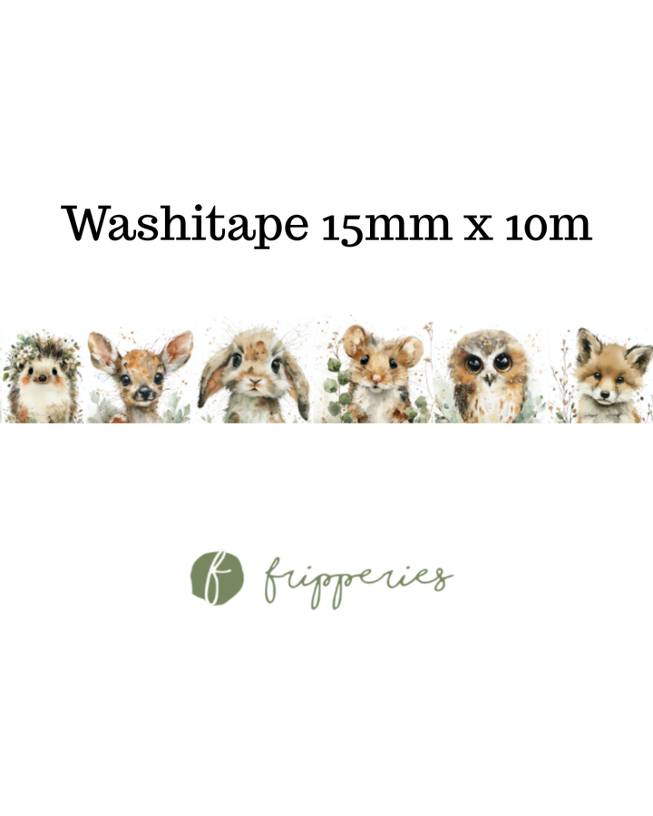 Woodland Friends | Washitape Fripperies