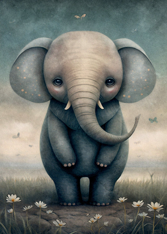 Savannentiere: Elefant | Kartenfirlefanz