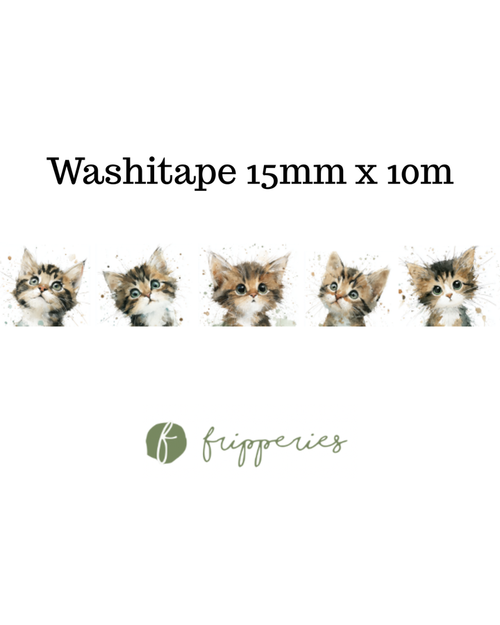 Cute Kitten | Washitape Fripperies