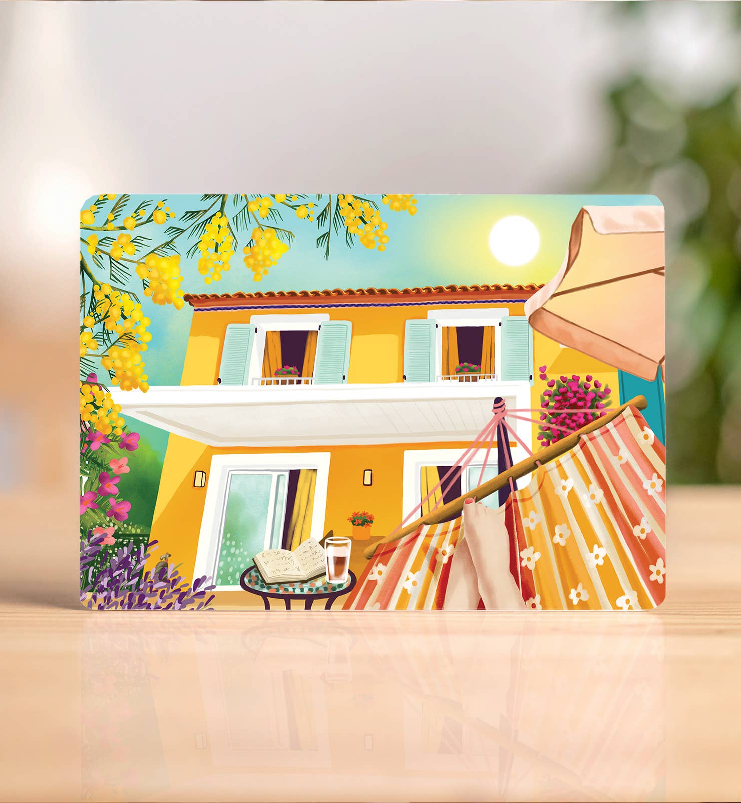 Kaart Cannes Provence Frankrijk vakantie reizen ansichtkaart