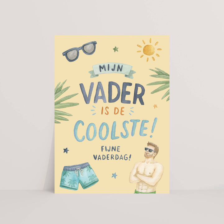 Ansichtkaart vaderdag | Kaart Appeloogje