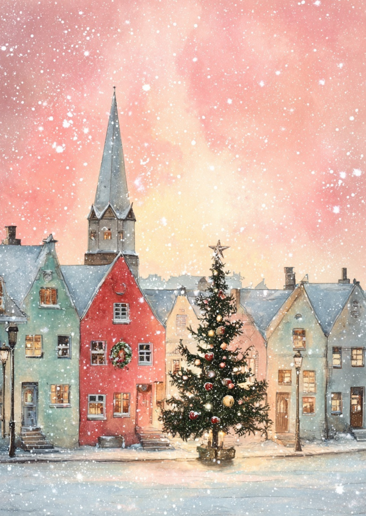 Christmas Village: NO. 5 | Kaart Fripperies
