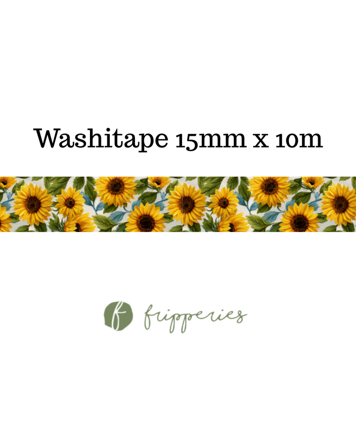 Sunflower | Washitape Fripperies