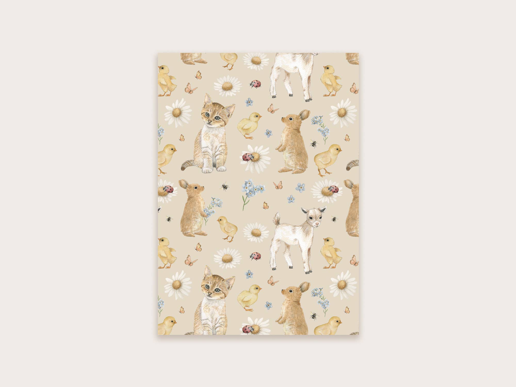 Ansichtkaart lentepatroon | Kaart Appeloogje