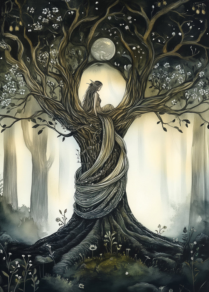 Entangled Dryads: Moon | Kaart Fripperies