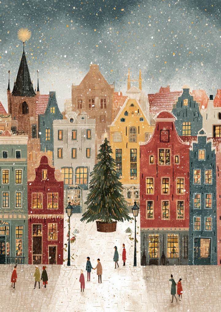 Christmas Village: NO. 6 | Kaart Fripperies