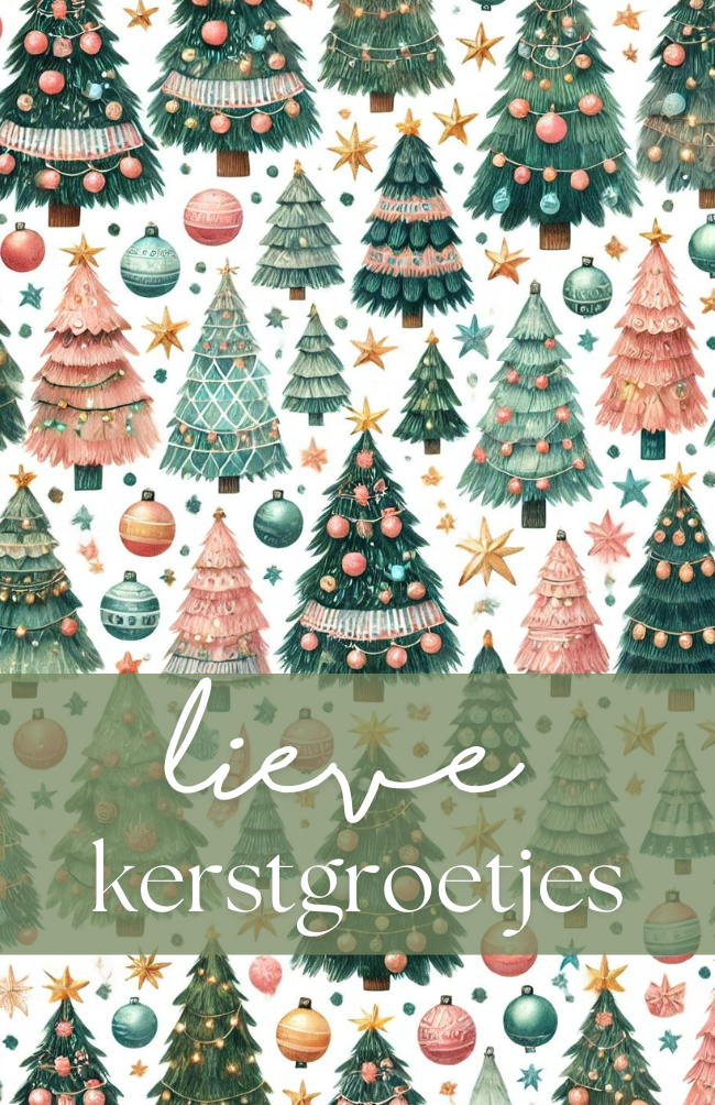 Lieve kerstgroetjes | Minikaart Fripperies