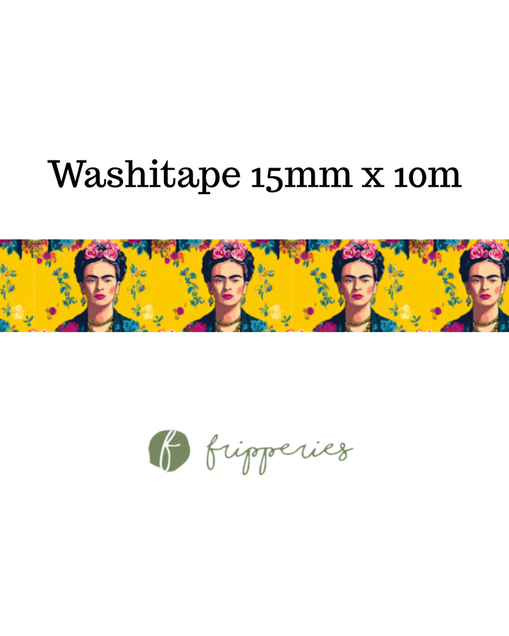 Frida Kahlo NO. 2 | Washitape Fripperies