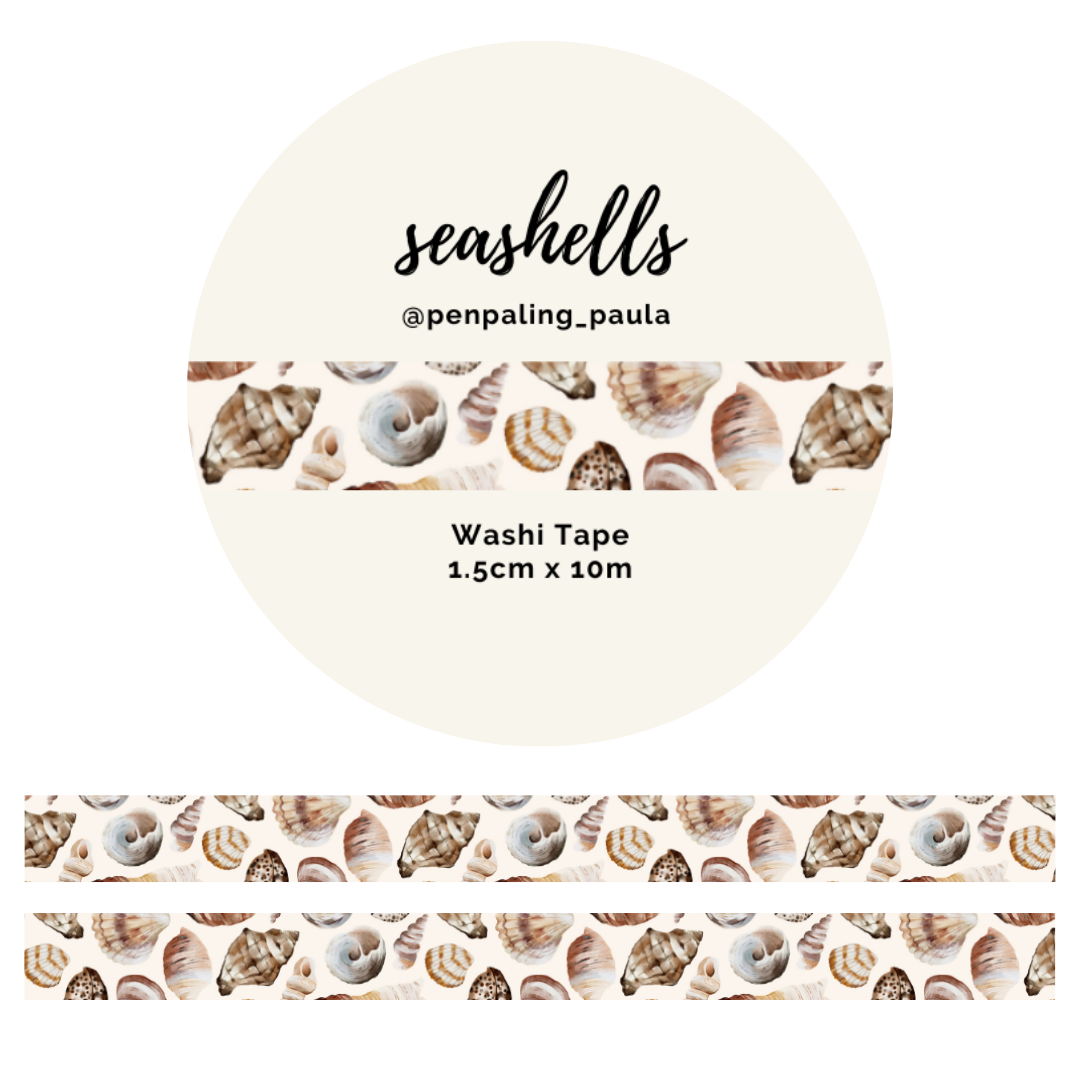 Schelpen - Washi Tape