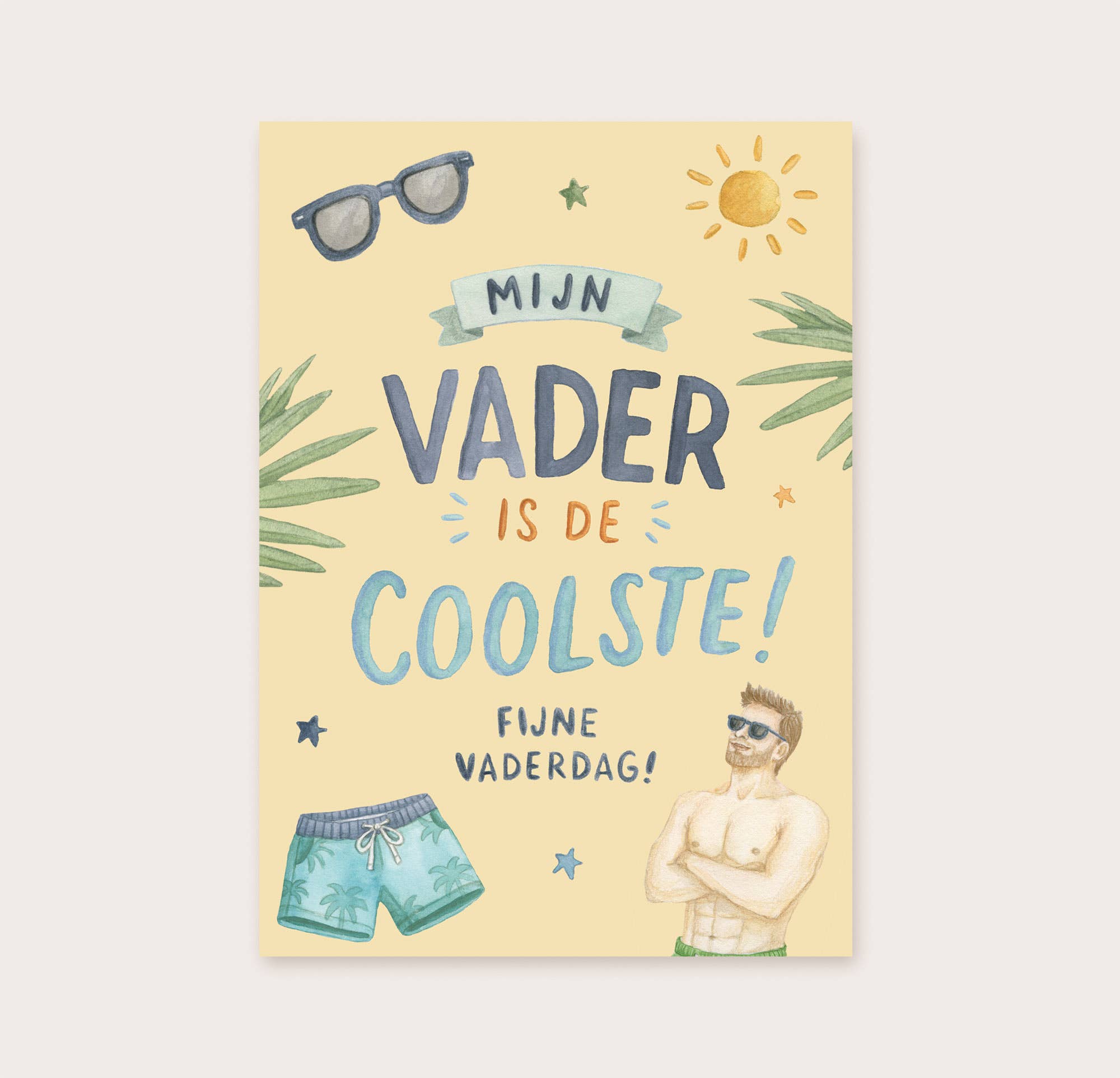 Ansichtkaart vaderdag | Kaart Appeloogje