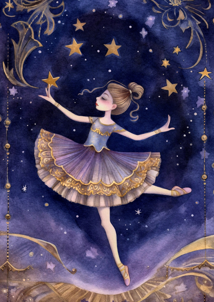 Ballet Dancers: Reach for the stars | Kaart Fripperies