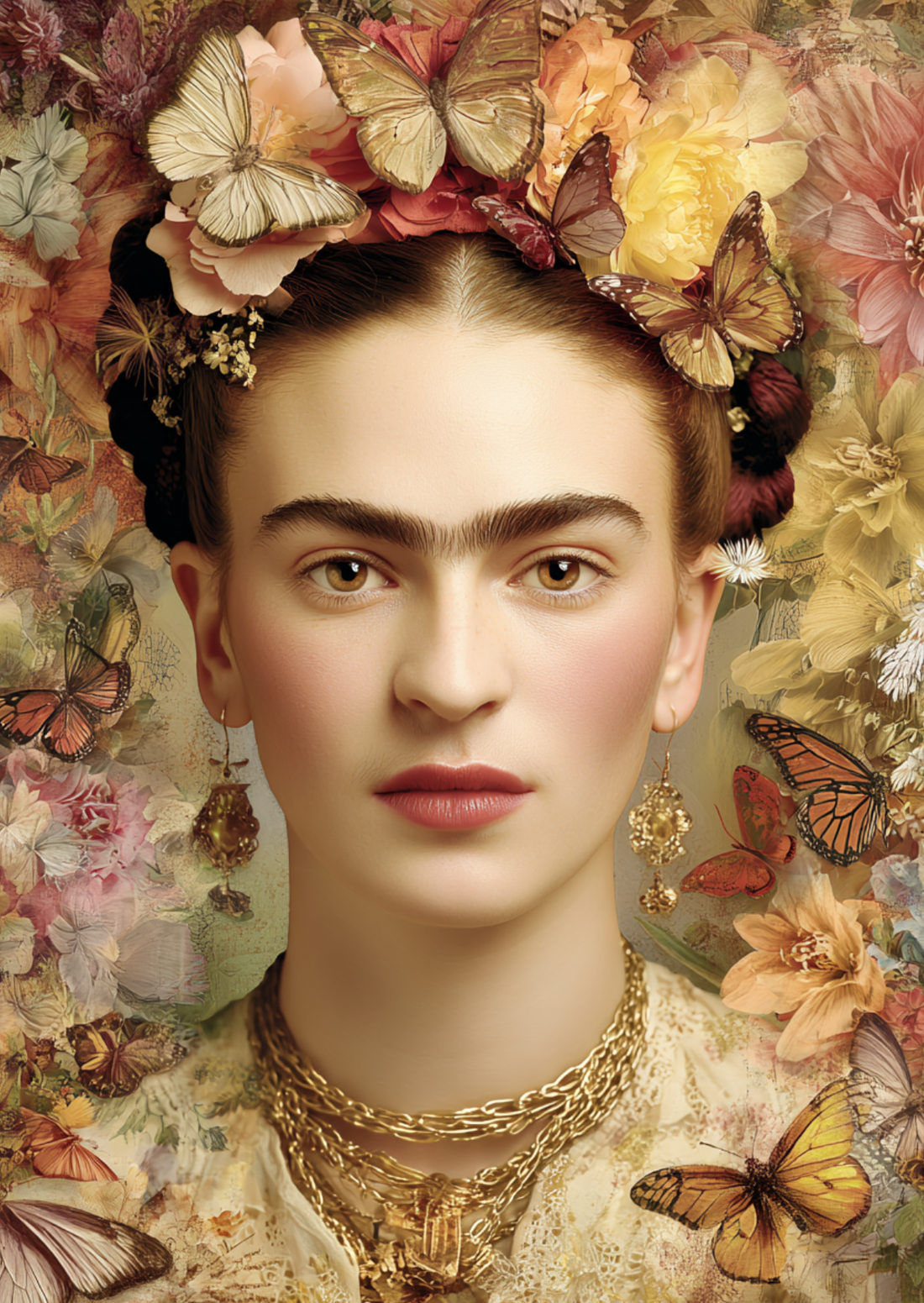 Frida Kahlo: Butterfly Empress | Kaart Fripperies