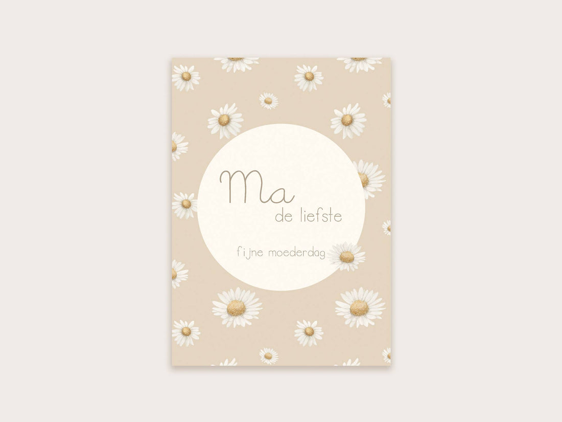 Ansichtkaart Ma de liefste (moederdag) | Kaart Appeloogje