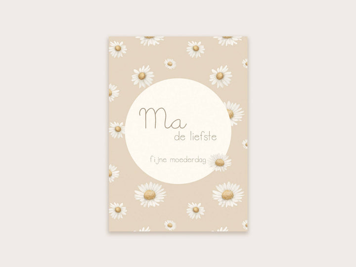 Ansichtkaart Ma de liefste (moederdag) | Kaart Appeloogje