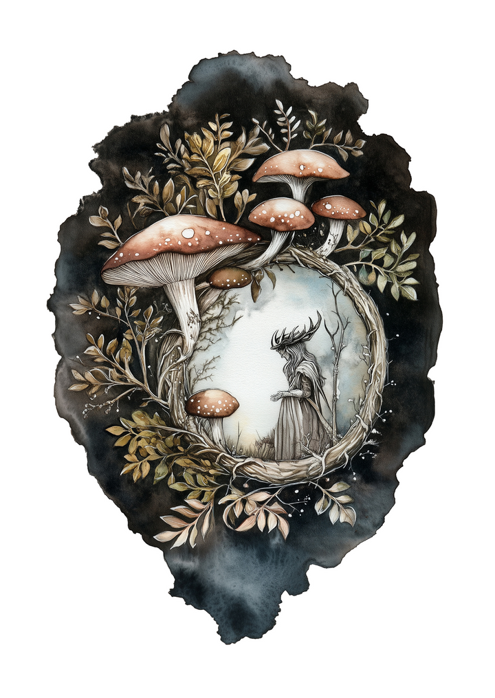 Enchanted Mushrooms: Keeper of Mushrooms | Kaart Fripperies